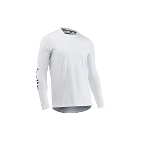 Cyklistické tričko NORTHWAVE Bomb Hello Goodbye Jersey s dlouhým rukávem, bílé Cyklistické tričko NORTHWAVE Bomb Hello Goodbye Jersey s dlouhým rukávem, bílé