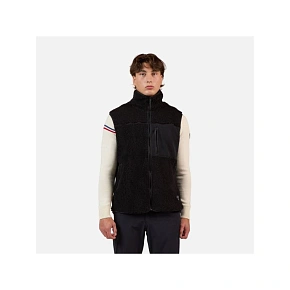 Pánská vesta ROSSIGNOL All Track Sherpa Vest, černá Pánská vesta ROSSIGNOL All Track Sherpa Vest, černá