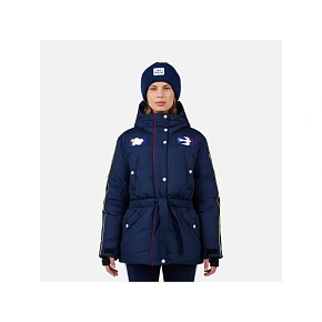 Dámská lyžařská bunda ROSSIGNOL W JCC FLAG DOWN PARKA, modrá Dámská lyžařská bunda ROSSIGNOL W JCC FLAG DOWN PARKA, modrá