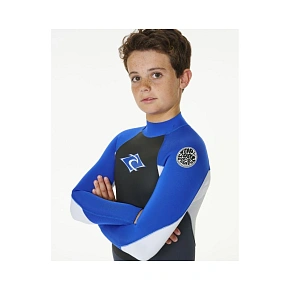 Surfovací neopren RIP CURL Kids Omega 4/3 Gb, modro-modrý Surfovací neopren RIP CURL Kids Omega 4/3 Gb, modro-modrý