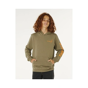 Chlapecká mikina RIP CURL Eternal Shred Art Hood-Boy, zelená Chlapecká mikina RIP CURL Eternal Shred Art Hood-Boy, zelená