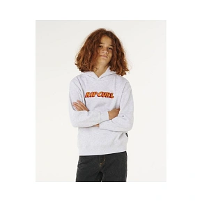 Chlapecká mikina RIP CURL Eternal Shred Logo Hood-Boy, šedá Chlapecká mikina RIP CURL Eternal Shred Logo Hood-Boy, šedá