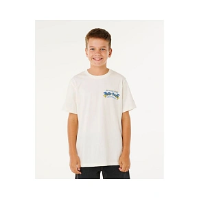 Chlapecké tričko RIP CURL Rip Curl Pro 26 Tee – Boys, bílé, dětské Chlapecké tričko RIP CURL Rip Curl Pro 26 Tee – Boys, bílé, dětské