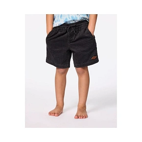 Chlapecké šortky RIP CURL Surf Cord Volley-Boy, černé Chlapecké šortky RIP CURL Surf Cord Volley-Boy, černé