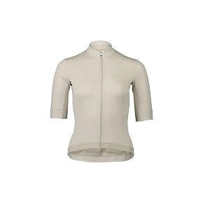 Cyklistické tričko POC W's Thermal Lite Jersey, béžové Cyklistické tričko POC W's Thermal Lite Jersey, béžové