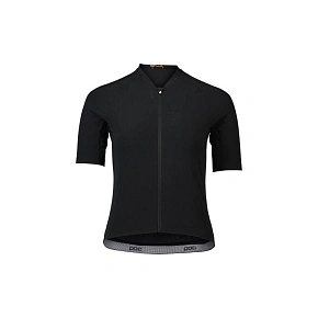 Dámské cyklistické tričko POC W's Raceday Jersey, černé Dámské cyklistické tričko POC W's Raceday Jersey, černé