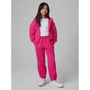Dívčí teplákové kalhoty typu jogger 4F 4FJRSS26TTROF1795-12S Dívčí teplákové kalhoty typu jogger 4F 4FJRSS26TTROF1795-12S