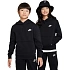 Dětská mikina Nike Sportswear Club Fleece, černá, FD3000 010 M