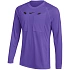 Pánské tričko Nike Dri-FIT Referee III s dlouhým rukávem, fialové, HV8326, velikost 560 L