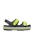 Dětské sandály Crocs Crocband Cruiser v grafitově-žluté barvě 209423 1NJ 32–33