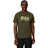 Pánské tričko 4F M2823 khaki 4FWSS26TTSHM2823 43S