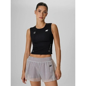 Dámský rychleschnoucí tréninkový crop top 4F 4FRAW26TFSLF1271-20S Dámský rychleschnoucí tréninkový crop top 4F 4FRAW26TFSLF1271-20S