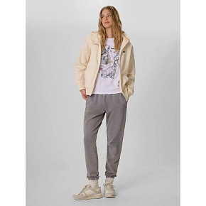 Dámské teplákové kalhoty typu joggers 4F 4FRAW26TTROF2104-26S Dámské teplákové kalhoty typu joggers 4F 4FRAW26TTROF2104-26S