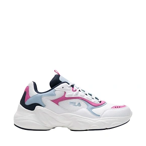 Dámské boty Fila Collene CB bílo-růžové FFW0046 13528 Dámské boty Fila Collene CB bílo-růžové FFW0046 13528