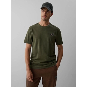 T-shirt regular z nadrukiem męski 4F 4FKAW26TTSHM4477-043S T-shirt regular z nadrukiem męski 4F 4FKAW26TTSHM4477-043S