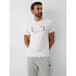 T-shirt slim z nadrukiem męski 4F 4FRAW26TTSHM4666-10S