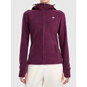 Polar z kapturem rozpinany damski 4F 4FWAW26TFLEF478-60S Polar z kapturem rozpinany damski 4F 4FWAW26TFLEF478-60S