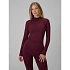 Bezszwowa bielizna narciarska, termoaktywna, z wykończeniem szybkoschnącym - longsleeve damskie 4F 4FWAW26USEAF324-60S