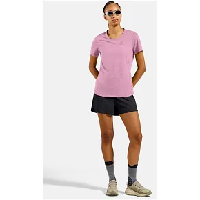Koszulka z krótkim rękawem damska ODLO T-shirt crew neck s/s ESSENTIAL LINENCOOL różowa Koszulka z krótkim rękawem damska ODLO T-shirt crew neck s/s ESSENTIAL LINENCOOL różowa