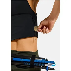 Koszulka tech. bez rękawów damska ODLO Tank crop X-ALP TRAIL CARGO czarna Koszulka tech. bez rękawów damska ODLO Tank crop X-ALP TRAIL CARGO czarna