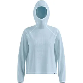 Bluza damska ODLO Mid layer hoody CUBIC niebieska Bluza damska ODLO Mid layer hoody CUBIC niebieska