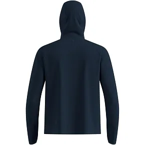 Bluza z kapturem męska Odlo CUBIC Mid layer hoody niebieska Bluza z kapturem męska Odlo CUBIC Mid layer hoody niebieska