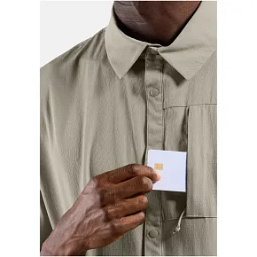 Koszula z krótkim rękawem męska ODLO Shirt s/s ESSENTIAL szara Koszula z krótkim rękawem męska ODLO Shirt s/s ESSENTIAL szara