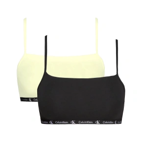 Dámská sportovní podprsenka 2Pack QF7215E-BP5 - Calvin Klein