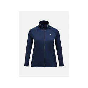 Dámská mikina PEAK PERFORMANCE W Rider Essentials Zip Jacket, barva tmavě modrá Dámská mikina PEAK PERFORMANCE W Rider Essentials Zip Jacket, barva tmavě modrá