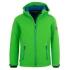 TrollKids Dětská softshellová bunda Trollfjord Jacket bright green/med blue větruodolná zelená (161-304)