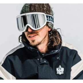 Dámské/pánské sportovní snowboardové brýle Volcom Footprints silver (VG0622116)