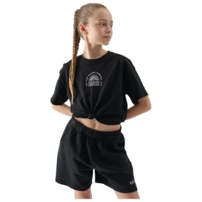 Dívčí top s potiskem 4F 4FJWSS25TTSHF1872-20S Dívčí top s potiskem 4F 4FJWSS25TTSHF1872-20S