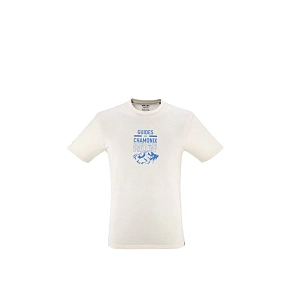 Pánské tričko MILLET Cdg Chamonix Logo Ts Ss M, béžové Pánské tričko MILLET Cdg Chamonix Logo Ts Ss M, béžové
