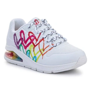 Boty Skechers Uno 2 - Floating Love W 155521-WHT