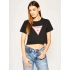 Dámské crop tričko E02I01JA911 - A996 - Guess