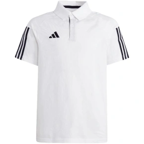 Dětské bavlněné tričko adidas Tiro 23 Competition bílé IC4576