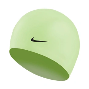 Plavecká čepice Nike Solid Silicone Barely Volt green 93060-740 OS