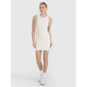 Dámské mini šaty z žebrovaného úpletu 4F 4FRSS25TDREF188-11S
