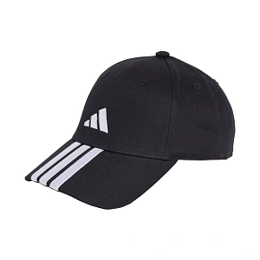 Adidas 3-Stripes New Logo Baseballová čepice černá JG1072 Adidas 3-Stripes New Logo Baseballová čepice černá JG1072