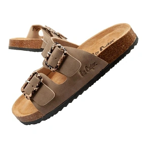 Lee Cooper dámské šněrovací boty slip-on žabky khaki pohodlné lehké dámské Lee Cooper dámské šněrovací boty slip-on žabky khaki pohodlné lehké dámské