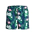 Jack&Jones pánské plavky JWHARUBA SWIM PRINTS SHORTS 12206537 NAVY BLAZER FLAMINGO