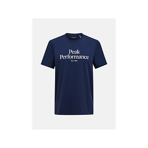 Pánské tričko PEAK PERFORMANCE M Original Tee, barva tmavě modrá Pánské tričko PEAK PERFORMANCE M Original Tee, barva tmavě modrá
