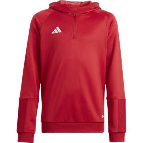 Dětská mikina adidas Tiro 23 Competition Hoodie červená HI3052
