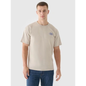 Pánské tričko oversize s potiskem 4F 4FRSS24TTSHM2535-83S