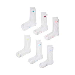 Nike Everyday Elevated ponožky 6 párů bílé HQ8021 906 Nike Everyday Elevated ponožky 6 párů bílé HQ8021 906