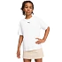 Dětské tričko Puma Ess Centered Cat Logo Boxy Tee, bílé, 685131 02
