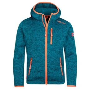 Trollkids Dětská bunda Jondalen XT atlantic Jr 222-197 fleecová bunda