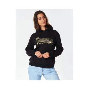 RIP CURL Playabella Script Hoodie - černá RIP CURL Playabella Script Hoodie - černá