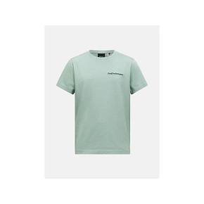 Dětské tričko PEAK PERFORMANCE Jr Original Small Logo Tee, zelené Dětské tričko PEAK PERFORMANCE Jr Original Small Logo Tee, zelené