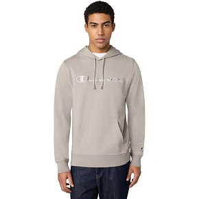 Pánská mikina s kapucí Champion beige 220782 ES035 pánské
